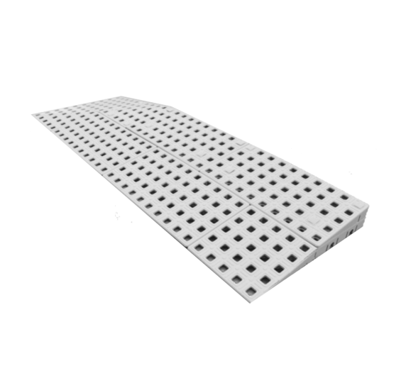 Drempelhulp 1,8cm (H) x 75cm (B) , 2 Zijdig Links