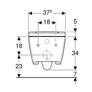 Geberit Aquaclean Sela met wandcloset - Afbeelding 9