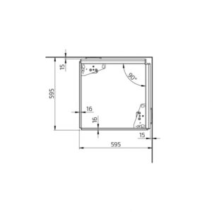 Baselift Corner 6313 - Vloer gemonteerd - Afbeelding 7