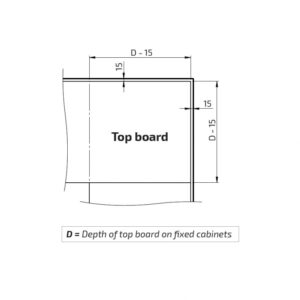 Baselift Corner 6313 - Vloer gemonteerd - Afbeelding 6