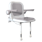 Douchezitje standaard met rug- en armleuning - 58cm Breed
