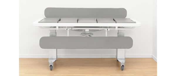 Mobiele douchestretcher / aankleedtafel - op wieltjes
