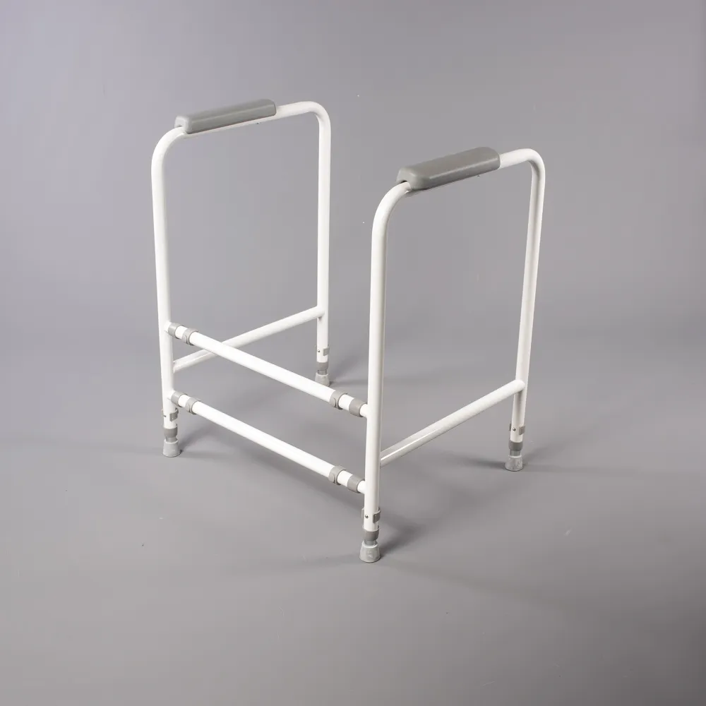 Toiletframe in hoogte & breedte verstelbaar | Toiletbeugel sta op hulp – toiletsteun voor opstaan