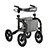AirWheel - Lichtgewicht Automatisch opvouwbare elektrische rolstoel - Draagbaar en op afstand bestuurbaar