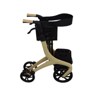 Homecare Rollator ? Lichtgewicht Design ? Inclusief Rugleuning en Opbergtas - Tot 136 kg