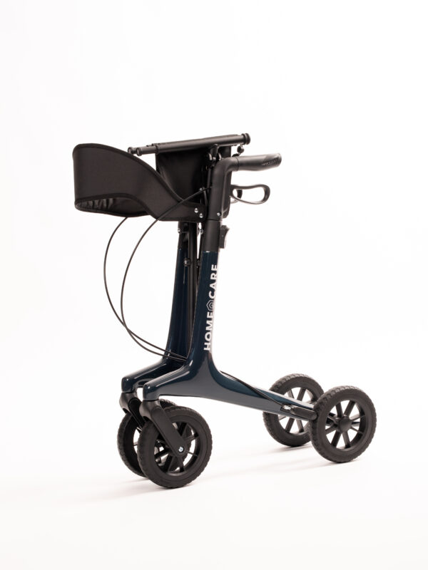 Homecare premium lichtgewicht 5,4 kg - carbon rollator - 150 kg draaggewicht - Opvouwbaar - zwart Homecare premium lichtgewicht 5,4 kg - carbon rollator - 150 kg draaggewicht - Opvouwbaar - zwart