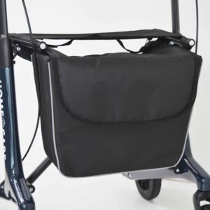Homecare premium lichtgewicht 5,4 kg - carbon rollator - 150 kg draaggewicht - Opvouwbaar - blauw - Afbeelding 3