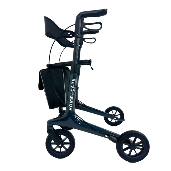 Homecare premium lichtgewicht 5,4 kg - carbon rollator - 150 kg draaggewicht - Opvouwbaar - blauw Homecare premium lichtgewicht 5,4 kg - carbon rollator - 150 kg draaggewicht - Opvouwbaar - blauw