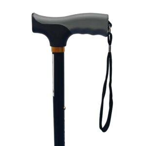 Opvouwbare wandelstok - Verstelbaar 78 t/m 88 cm (Zwart) Opvouwbare wandelstok - Verstelbaar 78 t/m 88 cm (Zwart)