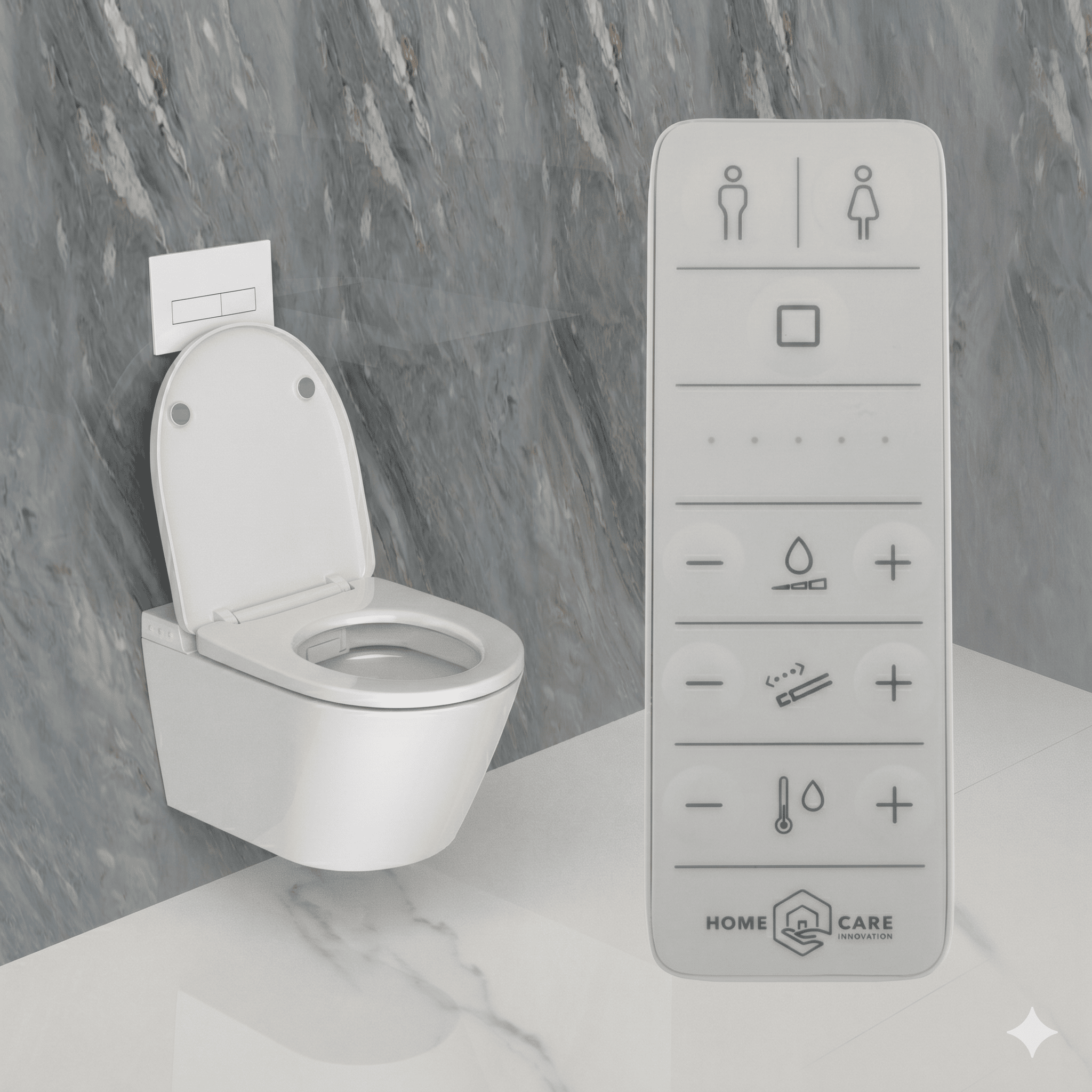 Homecare Douche WC HCE991 zonder verwarmde bril
