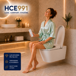 Homecare Douche WC - Comfort plus 991 - Met brilverwarming